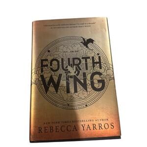 Fourth Wing by Rebecca Yarros Hardcover Book | Empyrean Series Fantasy Romance